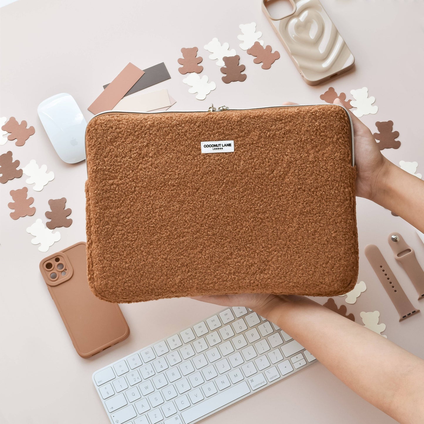 Laptophoes voor Teddy Paddington