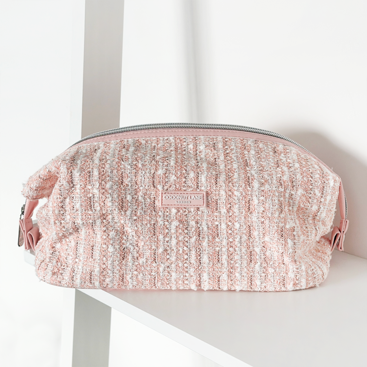Magische Lifestyle Tas - Roze Getextureerd Tweed