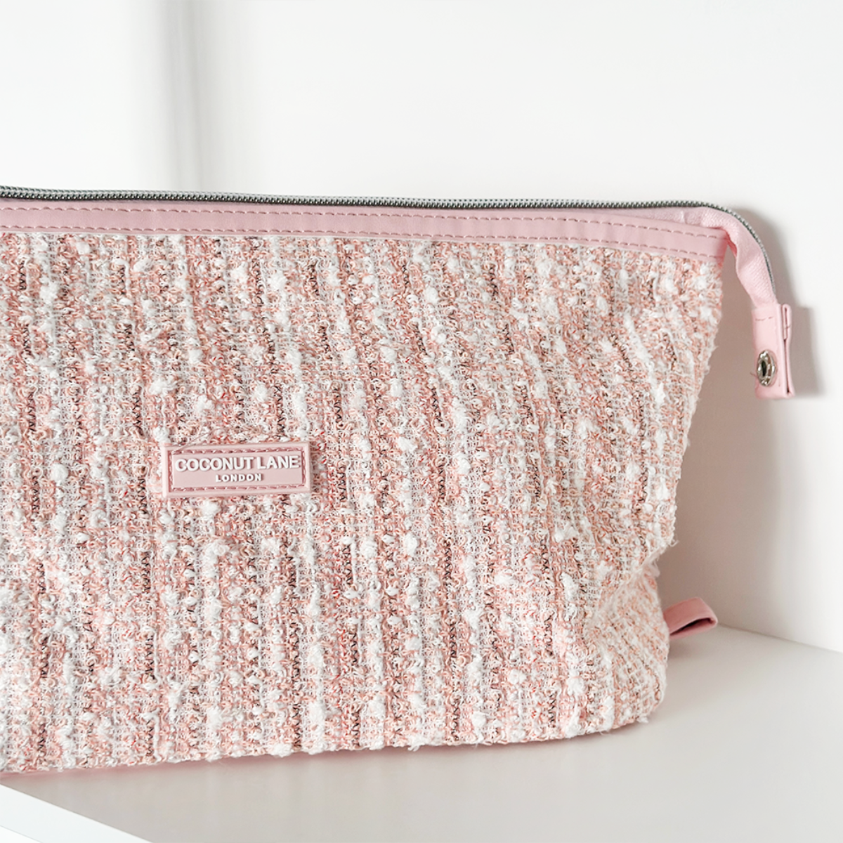 Magische Lifestyle Tas - Roze Getextureerd Tweed