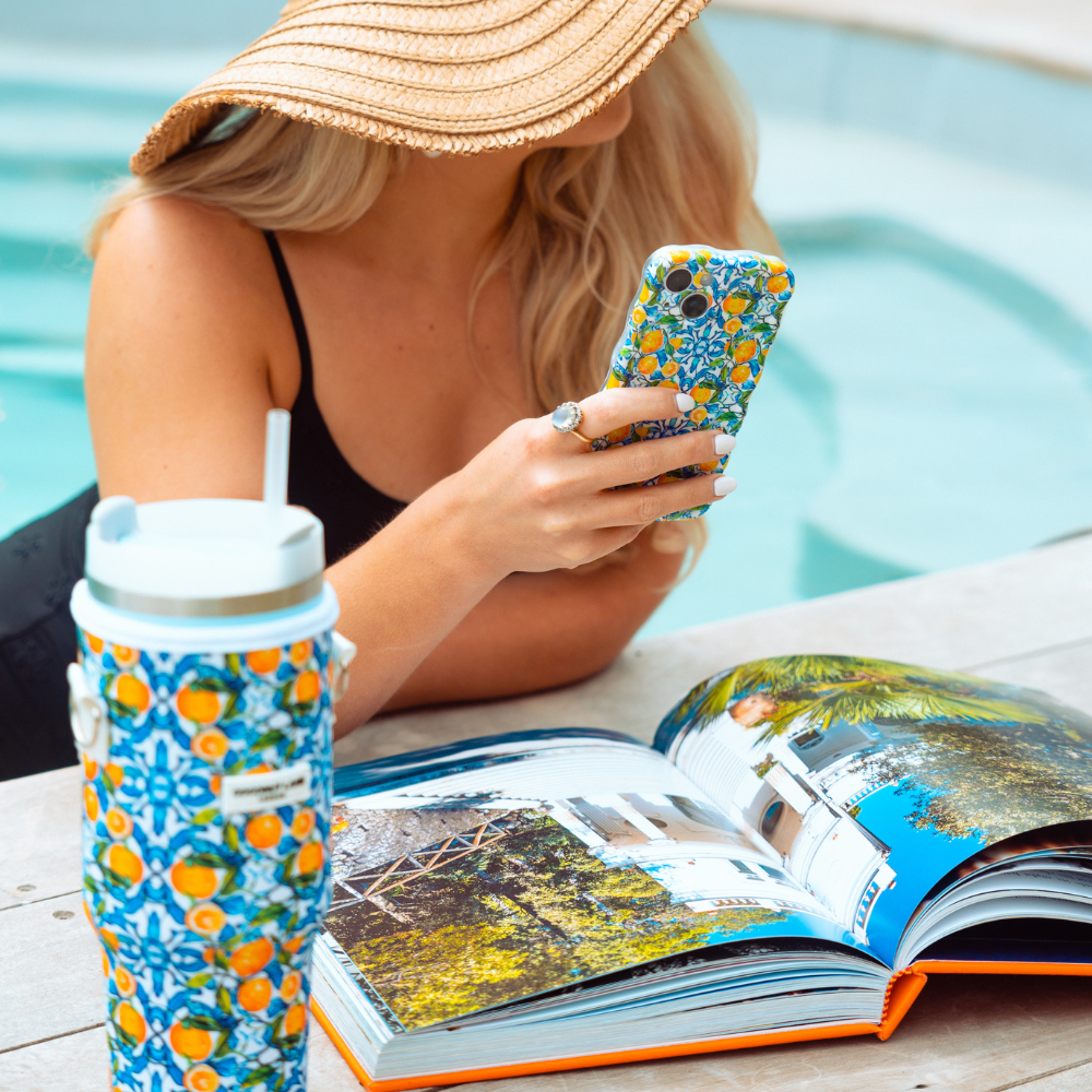 Tumbler draagtas - Amalfi Lemon