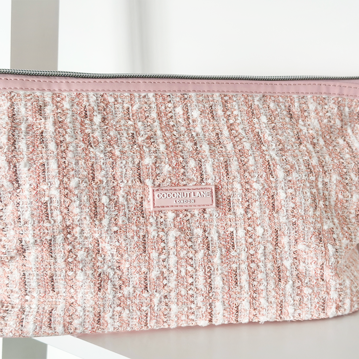 Magische Lifestyle Tas - Roze Getextureerd Tweed