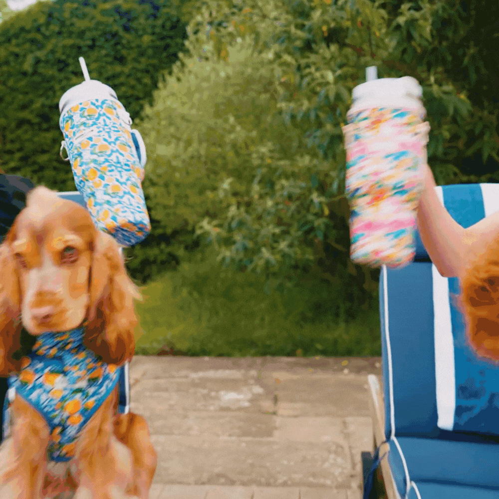 Tumbler draagtas - Amalfi Lemon