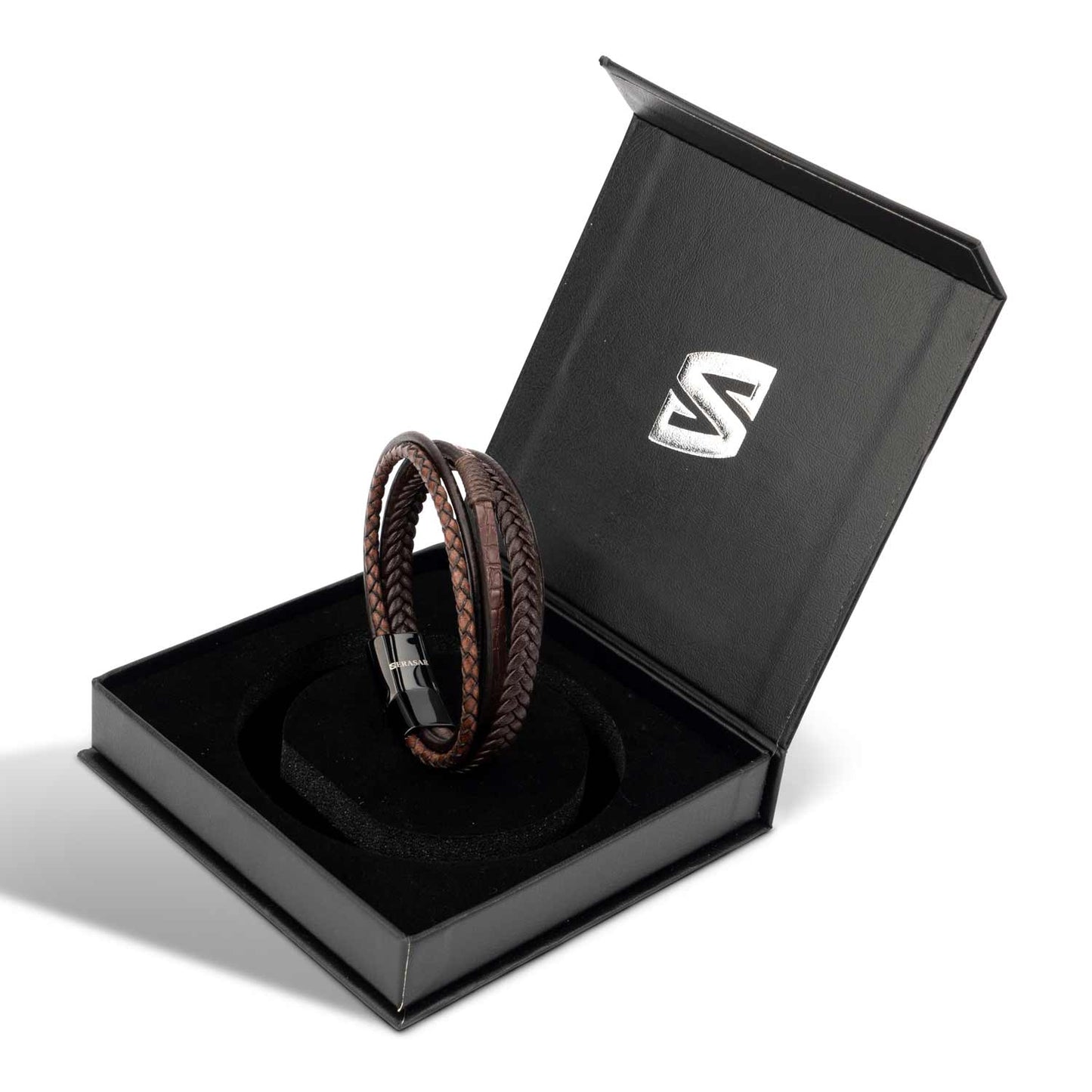 Armband van wild leer