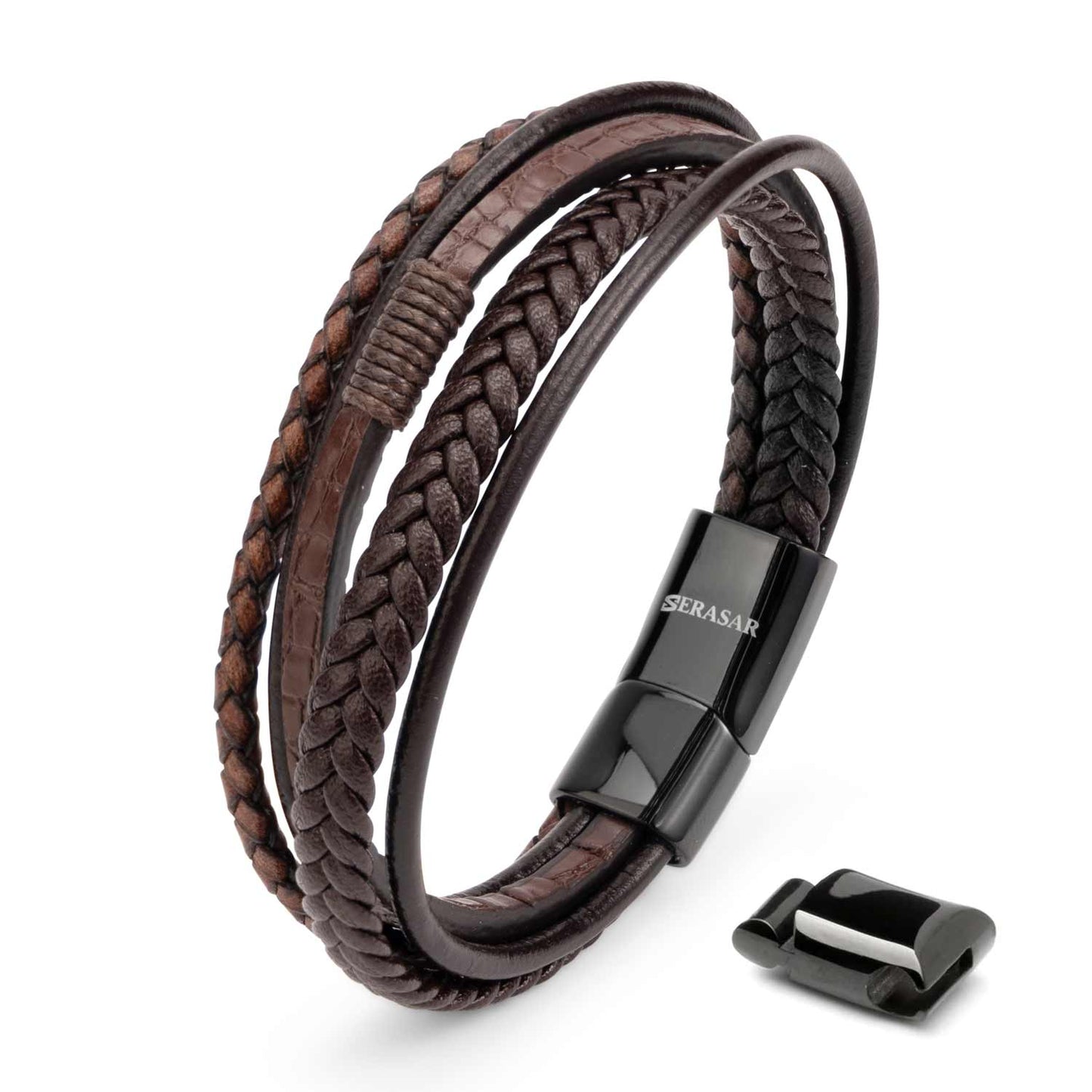 Armband van wild leer