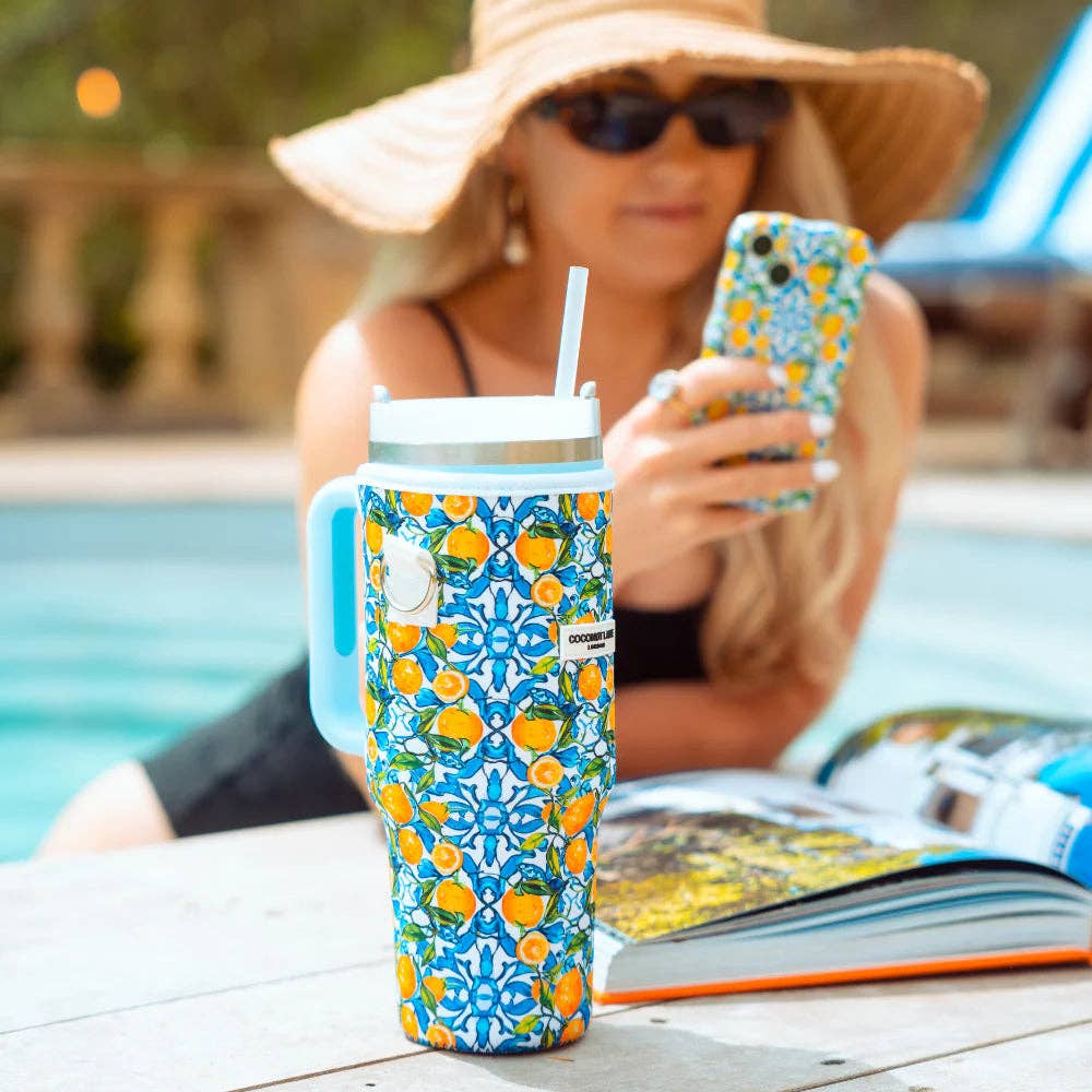 Tumbler draagtas - Amalfi Lemon