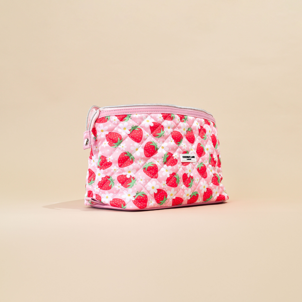 Magic Lifestyle Pouch - Gewatteerde Berry Cute Strawberry