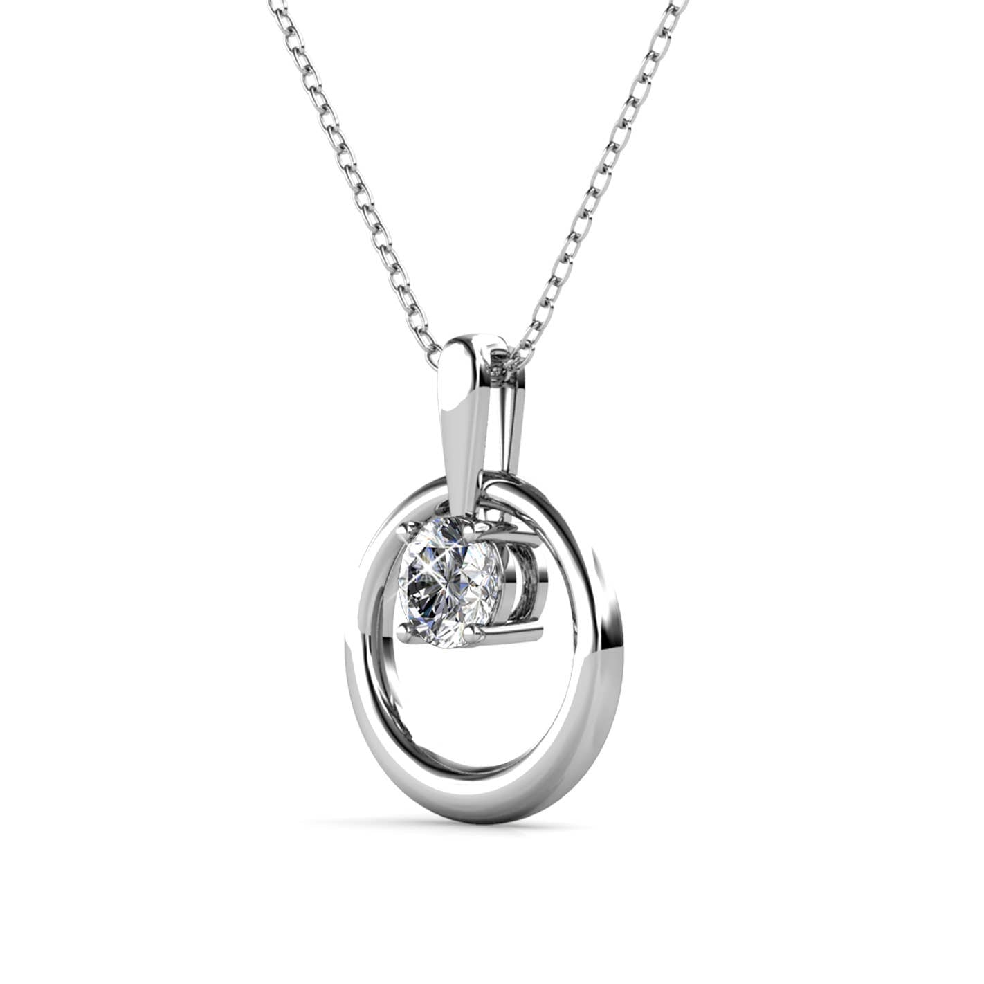 Octavia sieradenset - zilver en kristal