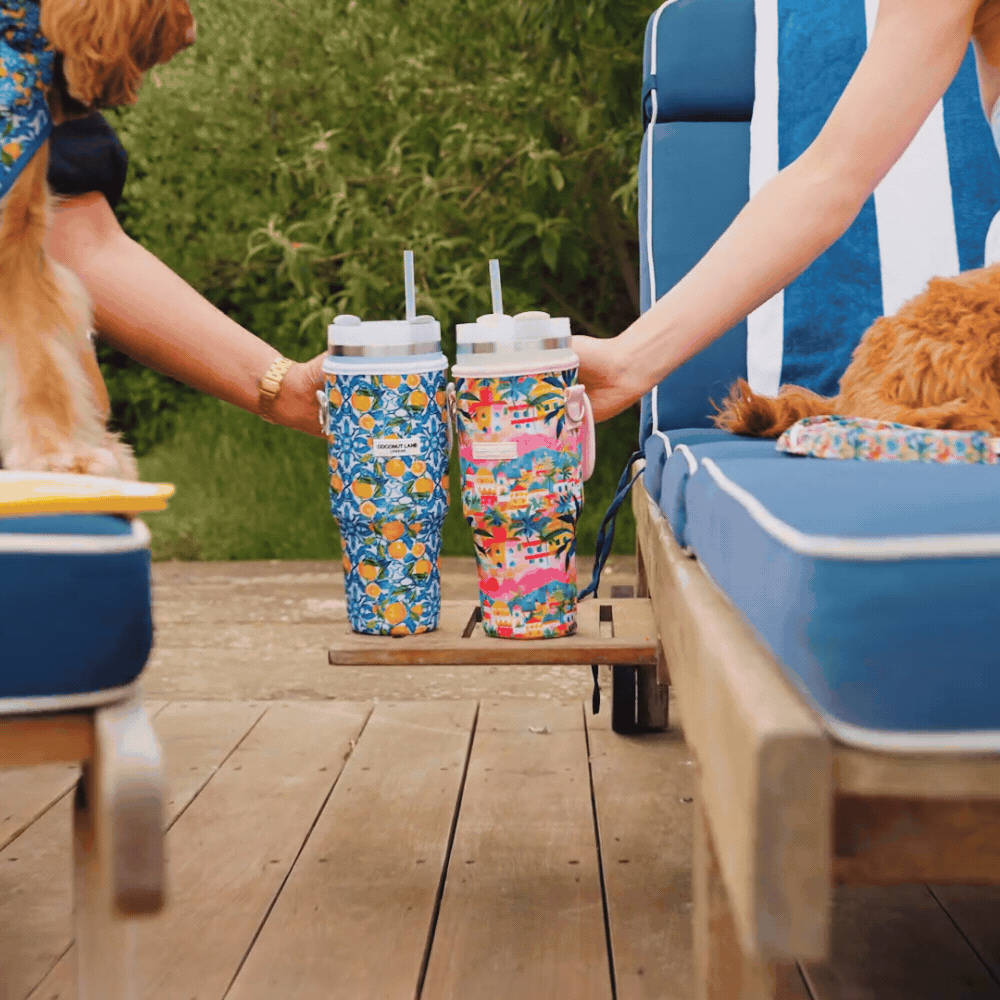 Tumbler draagtas - Amalfi Lemon