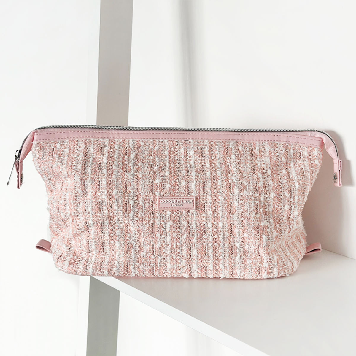 Magische Lifestyle Tas - Roze Getextureerd Tweed